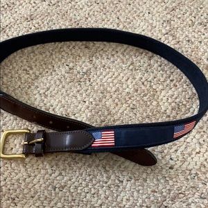 Men’s Vineyard Vines American Flag belt